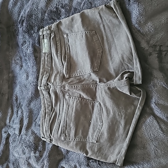 Black Jean Garage shorts - Picture 2 of 4